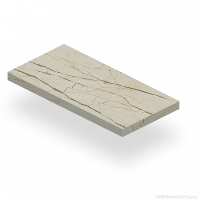 Ступень угловая Шарм Делюкс Ривер 120 Левая Charme Deluxe River Scalino120 Ang.Sx 33x120 паттинированная керамогранит