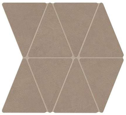 Мозаика Boost Natural Ecru Mosaico Rhombus 36,7x33,8 керамогранит матовая, коричневый A7CP