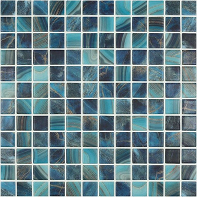 Мозаика Nature Royal №5704 MT (на сетке) 25x25 стекло 31.7х31.7