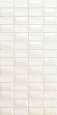 Настенная плитка 3D Bars Diamond Quartz Gloss 12.5х25 Wow 3d, глянцевая, рельефная (структурированная) керамическая УТ-00048722
