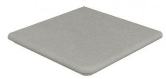 Ступень угловая Gres De Aragon Cotto Esquina Redondo Gris 33x33 матовая