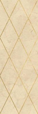 Декор 1664-0143 Миланезе римский Крема керамический