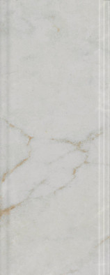 Бордюр BDA025R Серенада Белый глянцевый обрезной 12х30 Kerama Marazzi керамический