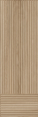 Настенная плитка Venatto Metric Oak 30x90 Saloni Ceramica матовая, рельефная (структурированная) керамическая 00000087087