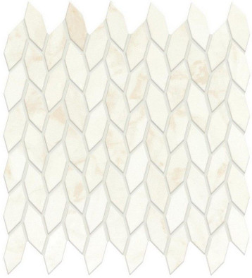 Мозаика Marvel Calacatta Delicato Mos. Twist Silk (A4WO) 30,5x30,5 Глазурованная керамическая 