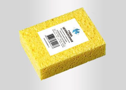 Губка целлюлозная для удаления остатков эпоксидной затирки