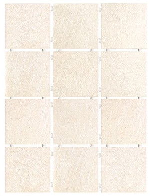 Керамогранит 1221H Караоке Беж, Полотно 29,8х39,8 из 12 частей 9,8х9,8 Kerama Marazzi матовый настенная плитка