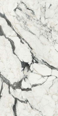 Керамогранит Bijoux Calacatta Altissimo Glo 6 mm 120x240 R (765721) REX Ceramiche глянцевый универсальный
