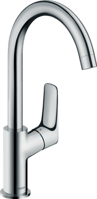 Смеситель Hansgrohe Logis для раковины 210 мм, поворотный излив фото Смеситель Hansgrohe Logis для раковины 210 мм, поворотный излив