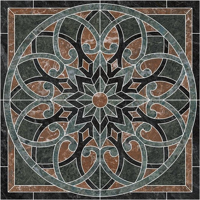 Декор ID110 Риальто Наборный лаппатированный 120х120 Kerama Marazzi    керамогранит