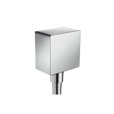 Шланговое подсоединение Hansgrohe FixFitt Square с клапаном обратного тока