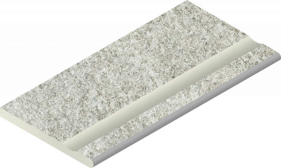 Керамогранит Нордика Айс Бортик 30x60 с Выемкой Закругленный Italon x2 матовый  620090001049