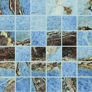 Мозаика MK.ONI AR6 30  керамогранит 30х30 см Imola Ceramica The Room матовая, бежевый, голубой, коричневый