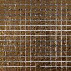 Мозаика HT120 стекло 30x30 см глянцевая чип 20x20 мм, коричневый