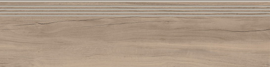 Ступень фронтальная K-2103/SR/st01/300x1200x10 керамогранит структурированная Kerranova Аллея