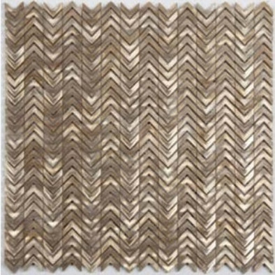 Мозаика Moreroom Stone Stamping Aluminum 30x30,3x0,6 (Gold) керамика матовая золотой-oro-gold S057