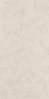 Настенная плитка 3D Wall Carve Leaf Ivory 40x80 (A579) Atlas Concorde Italy матовая керамическая