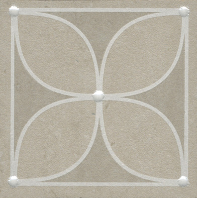 Вставка AZ/A013/SG1712 Туф Бежевый Светлый матовый 7.7х7.7 Kerama Marazzi