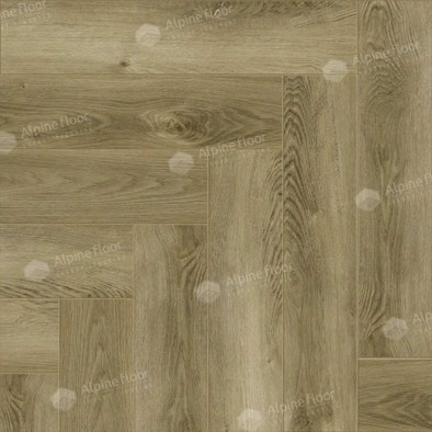 Кварцвиниловая плитка Alpine Floor ECO 16-34 Дуб Кастор Parqet LVT 43 класс 590х118х2.5 мм (ламинат) с фаской