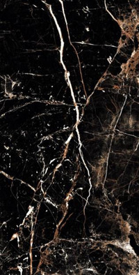 Керамогранит Analiya Black полированный 60х120х0,9 Novin Ceram Yazd Tile Co напольная плитка N9603