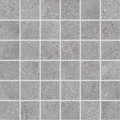 Мозаика Supergres Yourmatch Fog Mosaico 30x30 Ass керамогранит антискользящая, матовая, серый MFGM