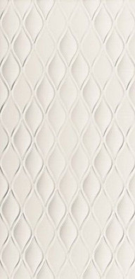 Настенная плитка 4D Drop White Dek керамическая