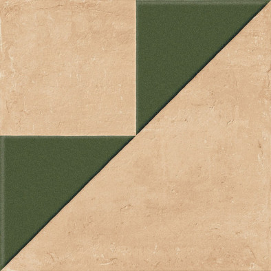 Декор Kora Clay Decor Green Lt/ 22.3x22.3 Harmony Kora керамогранит глянцевый, матовый 3386043736