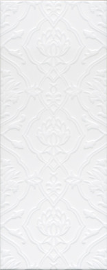 Настенная плитка 7229 Альвао Структура Белый Матовый 20х50 Kerama Marazzi  керамическая