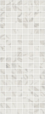 Декор MM7203 Алькала Белый Мозаичный 20x50 Kerama Marazzi глянцевый керамический фото Декор MM7203 Алькала Белый Мозаичный 20x50 Kerama Marazzi глянцевый керамический