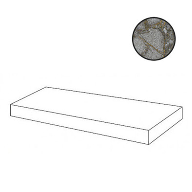 Ступень угловая Forte Dei Marmi Quark Ceppo Apuano Quartz Scal. Ang. Dx 33x80 керамогранит матовая Atlas Concorde 620070002678 фото Ступень угловая Forte Dei Marmi Quark Ceppo Apuano Quartz Scal. Ang. Dx 33x80 керамогранит матовая Atlas Concorde 620070002678