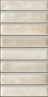 Настенная плитка Alba Beige 15х30 El Barco глянцевая, рельефная (структурированная) керамическая 78910134