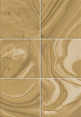 Настенная плитка Vives Hanami Mankai Caramelo 23x33.5 керамическая