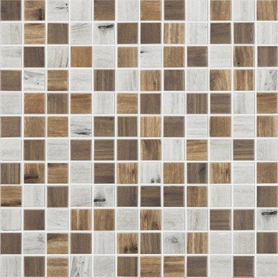 Мозаика Wood Blend (на сетке)