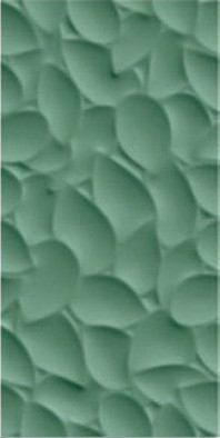 Настенная плитка Leaf Green matt 30x60 рельефная керамическая фото Настенная плитка Leaf Green matt 30x60 рельефная керамическая