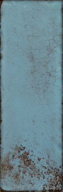 Настенная плитка Curio Blue Mix C Str 7.8x23.7 Tubadzin глянцевая керамическая 5903238037037