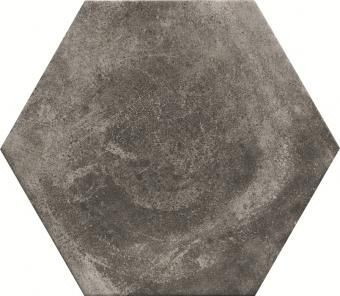 Керамогранит Miami Esagona Pitch Black 24x27.7 матовый