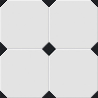 Керамогранит Betera Black-White Satin 33.3х33.3 El Molino сатинированный напольная плитка 17283