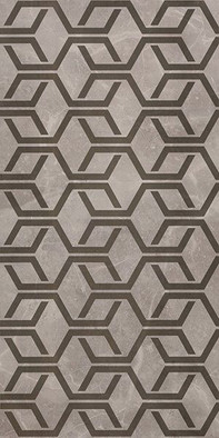 Декор Marvel Grey Fleury Hexagon керамический