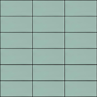 Мозаика Seta Cielo керамика 30х30 см Appiani матовая чип 50х100 мм, зеленый SET 2025