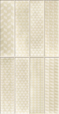 Декор Rinascente Fusion Forgia Brick Aurea 7.5х30 Atlas Concorde керамогранит матовый 600010002455