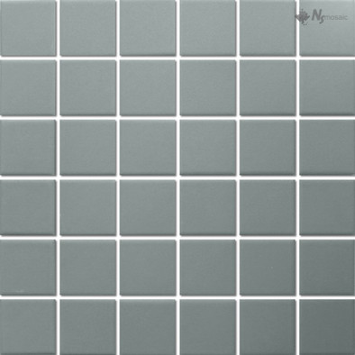Мозаика NSmosaic P-572 керамика матовая 30.6х30.6 см чип 48х48 мм, серый