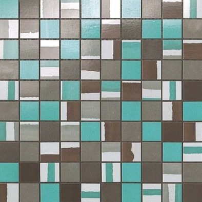 Декор Dwell Turquoise Mosaico Mix керамический фото Декор Dwell Turquoise Mosaico Mix керамический