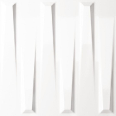 Настенная плитка Dutton White Gloss Baldocer 25x25 глянцевая, рельефная (структурированная) керамическая фото Настенная плитка Dutton White Gloss Baldocer 25x25 глянцевая, рельефная (структурированная) керамическая