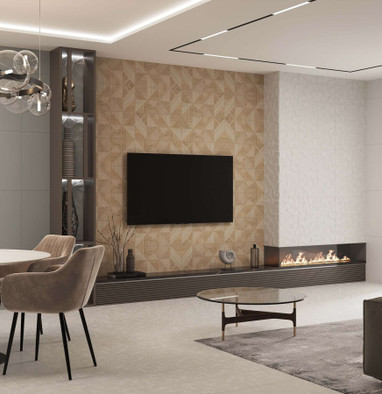 Настенная плитка Ларго Белая Рельеф 30х60 Axima матовая керамическая СК000042120