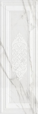 Декор 14041R/3F Прадо Белый Панель обрезной 40x120 Kerama Marazzi глянцевый керамический фото Декор 14041R/3F Прадо Белый Панель обрезной 40x120 Kerama Marazzi глянцевый керамический