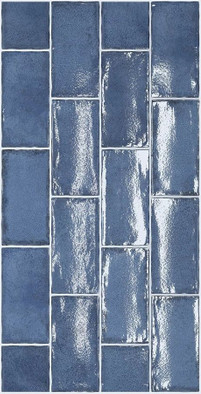 Настенная плитка Altea Thistle Blue 7,5x15 Equipe глянцевая керамическая 27611
