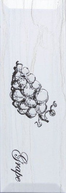 Декор Decor Fruit Laguna Grape 10x30 глянцевый керамический