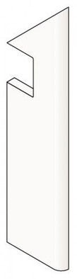 Плинтус Boost Pro Cream Battiscopa Sag.Dx (A0Q8) 7,2x30 матовый керамогранит