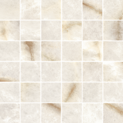 Мозаика Stellaris Crystal Pure Mosaico керамогранит 30х30 см Italon матовая, бежевый 610110001138