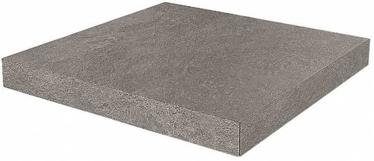 Ступень угловая DD600500R/GCA клееная Про Стоун Серый Темный 33х33 керамогранит матовая Kerama Marazzi